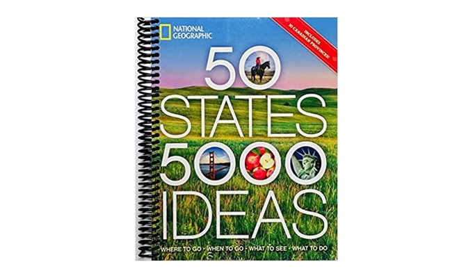 Best last-minute Father's Day gifts: A '50 States' spiral book