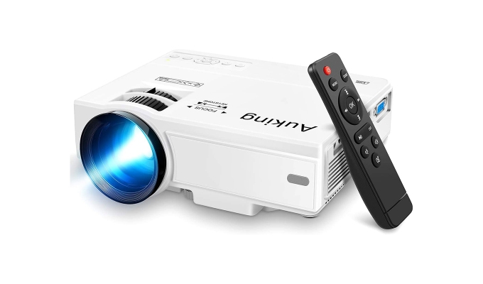Best Last-Minute Father's Day Gifts on Amazon: A white mini projector