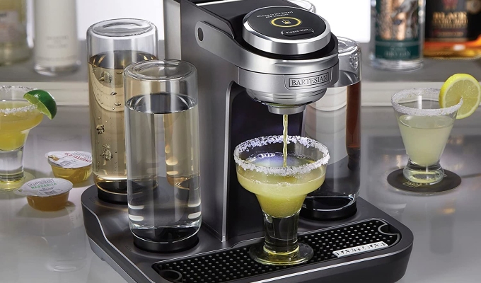 Best last-minute Father's day gifts Amazon: A Bartesian cocktail machine in a kitchen