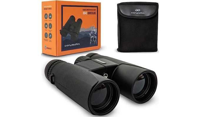 Best last-minute Father's Day gifts Amazon: A pair of birding binoculars next to an orange box