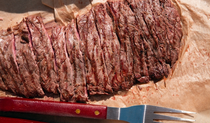 best steak cuts for grilling: skirt steak