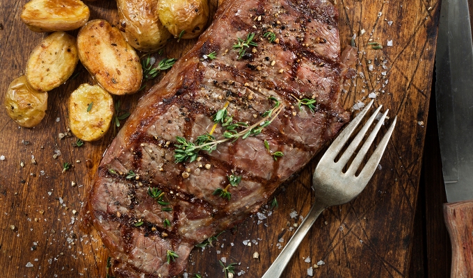 best steak cuts for grilling: top sirloin