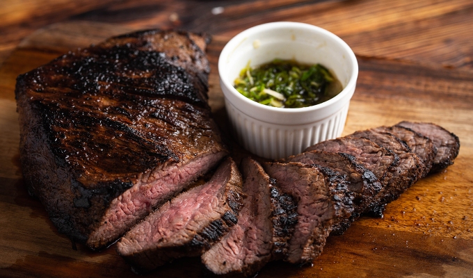 best steak cuts for grilling: tri-tip