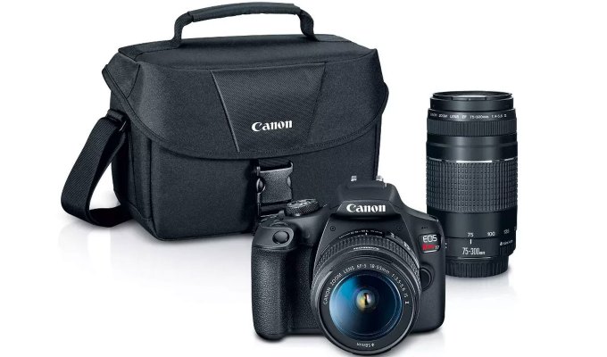 last-minute fathers day gifts: Canon EOS Rebel T7 Kit