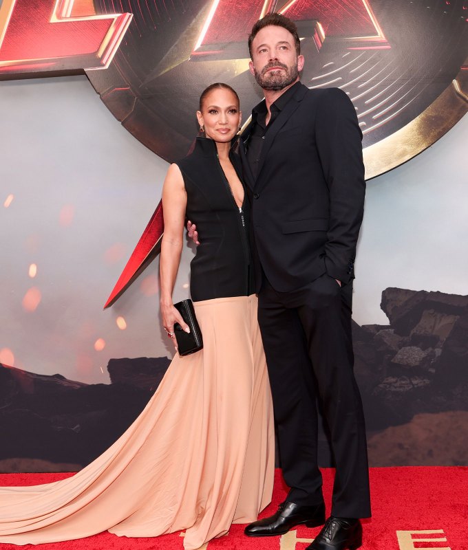 J.Lo and Ben Affleck The Flash Premiere CAT