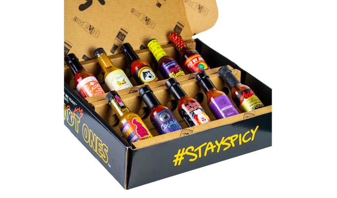 last-minute fathers day gifts: Hot Ones Ten-Pack Hot Sauces