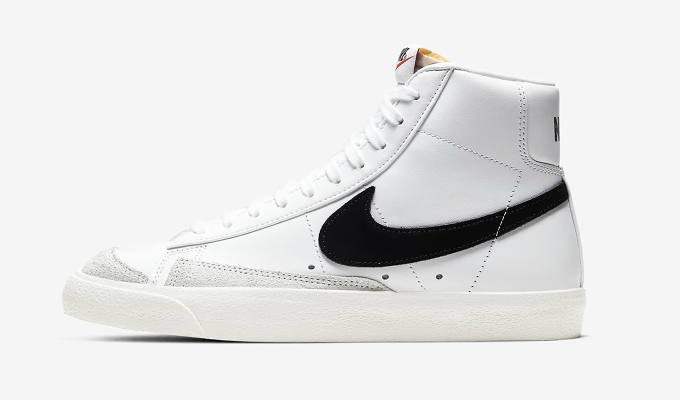 A close up of the Nike Blazer Mid '77 Shoes.