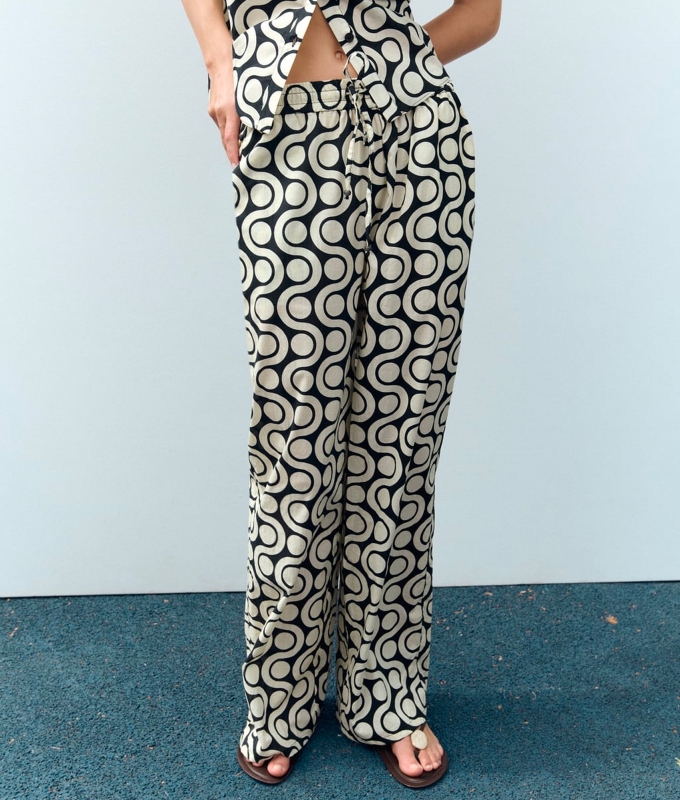 Zara Pieces for Summer: Zara Cotton Print Pants