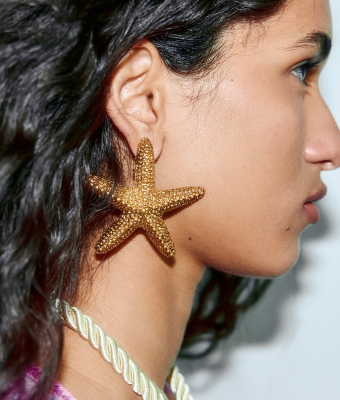 Zara Pieces for Summer: Zara Star Earrings