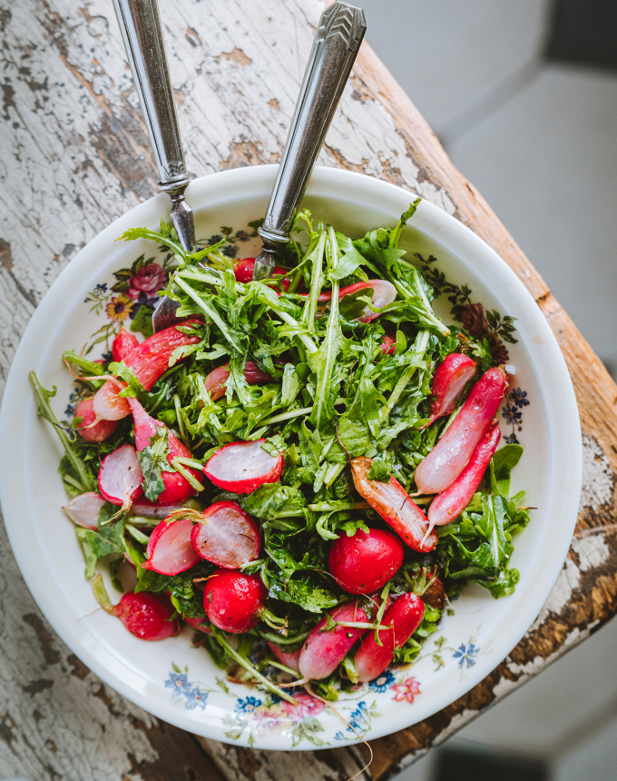 lazy summer entertaining recipes roasted radishes with butter